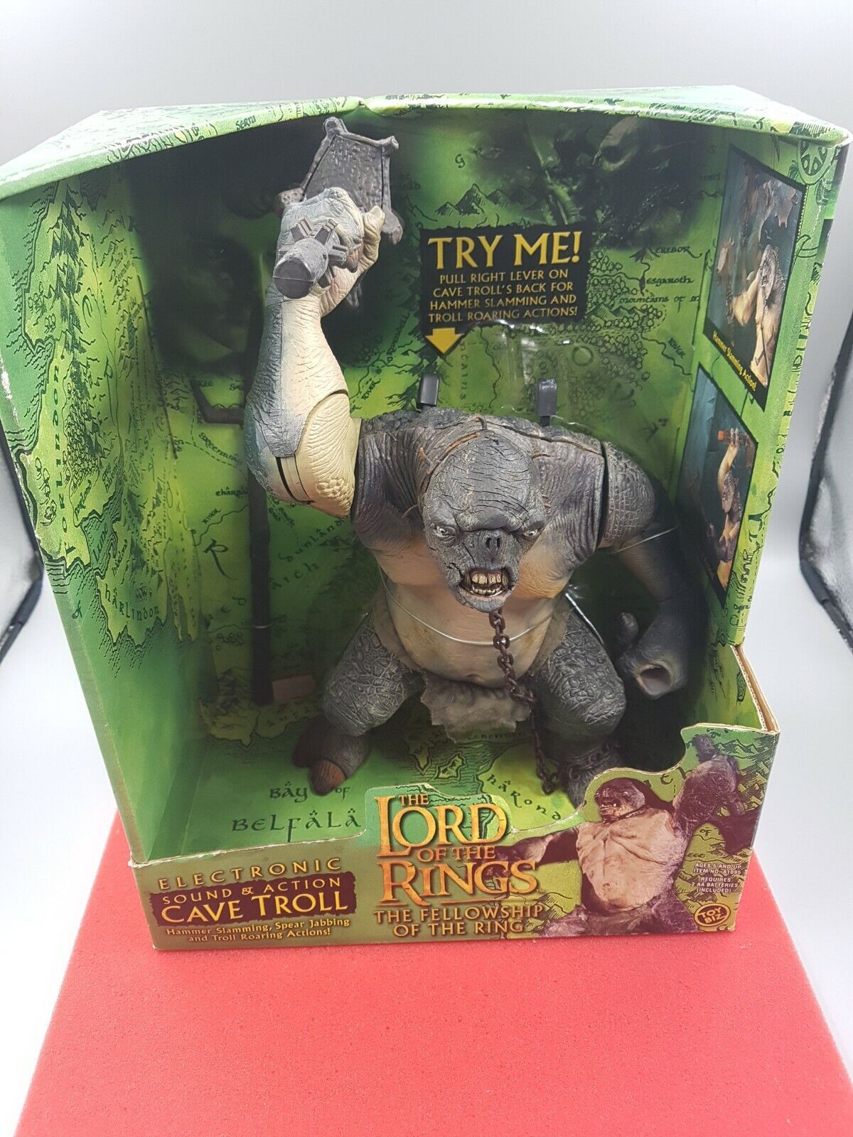 Lord Of The Rings Cave Troll NIB Toybiz
