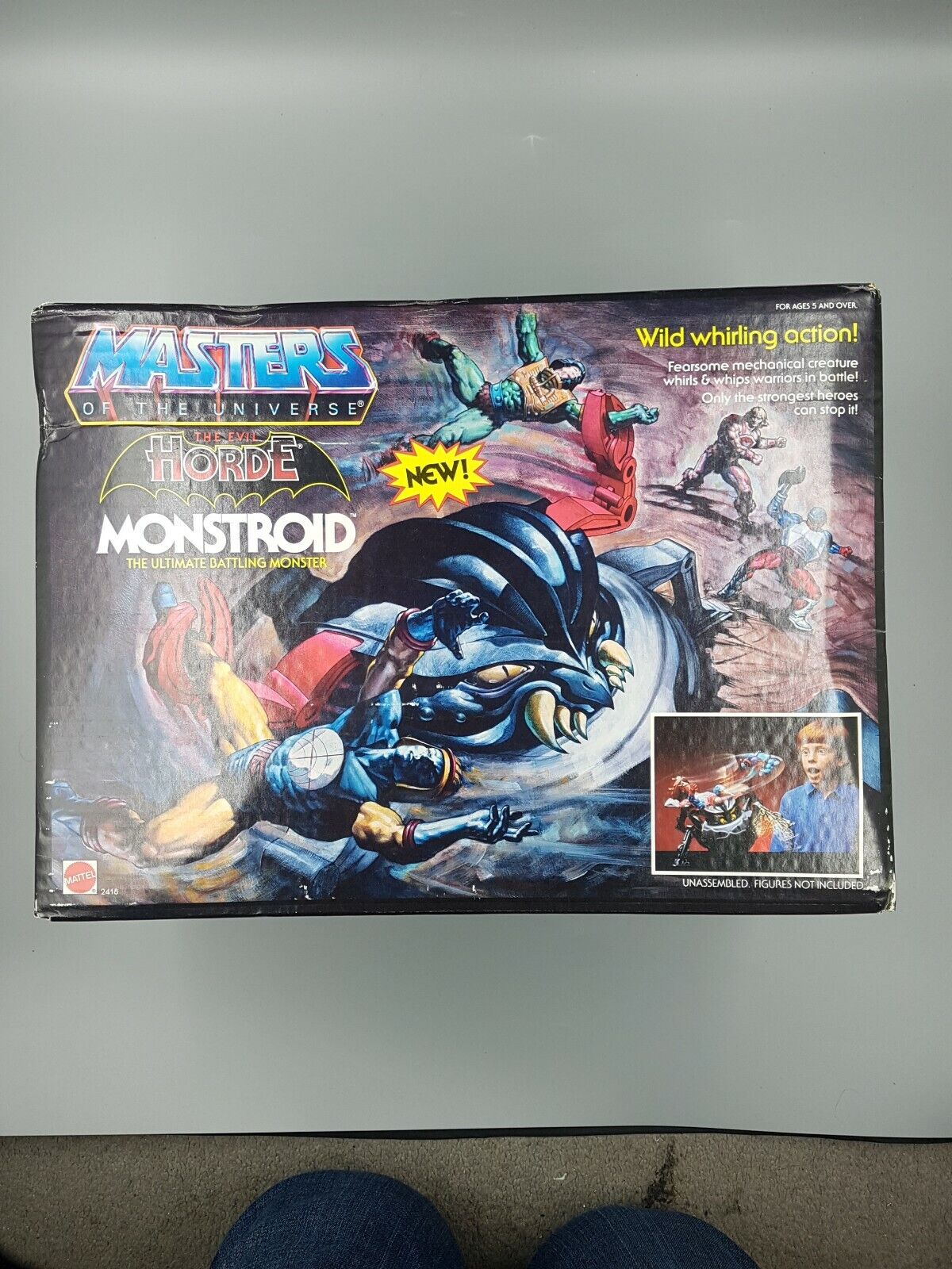 Masters of the universe Monstroid  MISB Vintage Rare