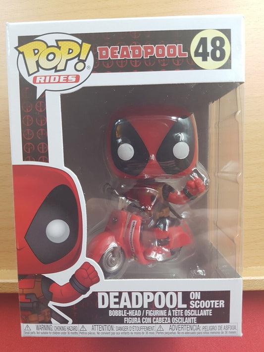 Funko Pop Deadpool On Scooter 48