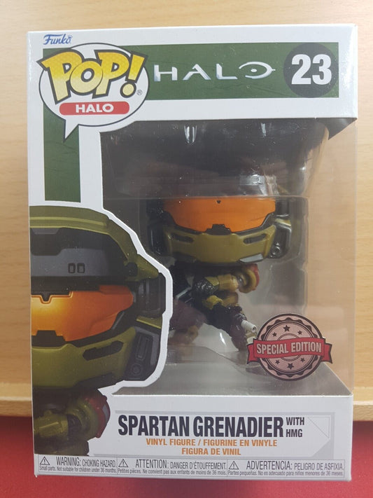 Funko Pop Halo 23 Spartan Grenadier Special Edition