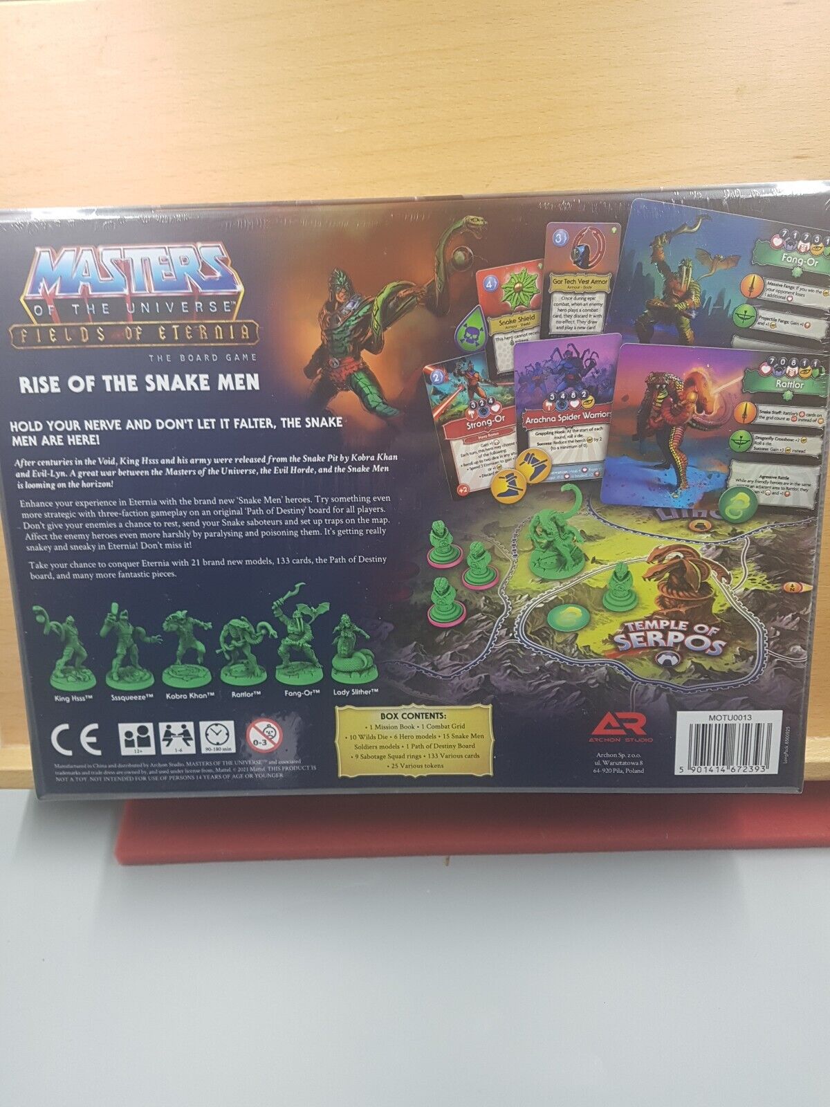 Masters of the Universe Rise of the Snakemen Game Add-on