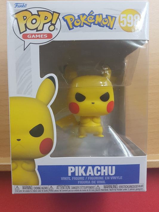 Funko Pop Pokemon Angry Pikachu 598