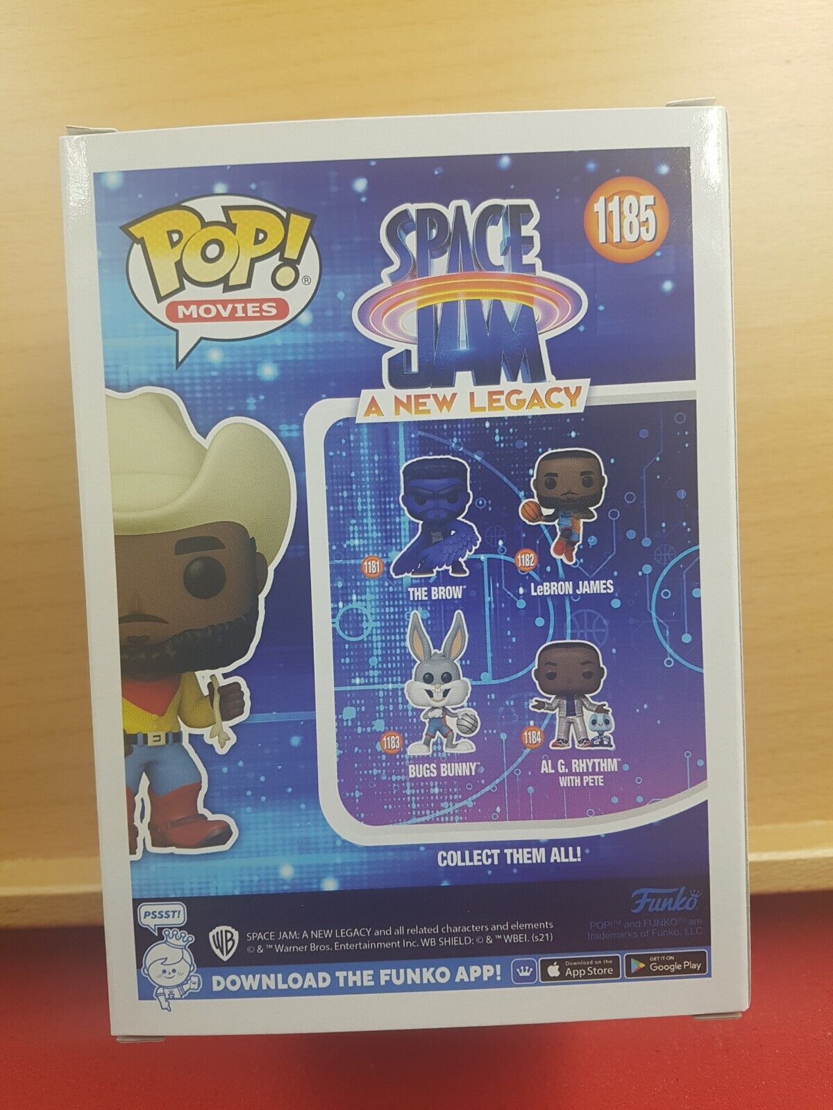 Funk Pop 1185 LeBron James Funko.com Exclusive