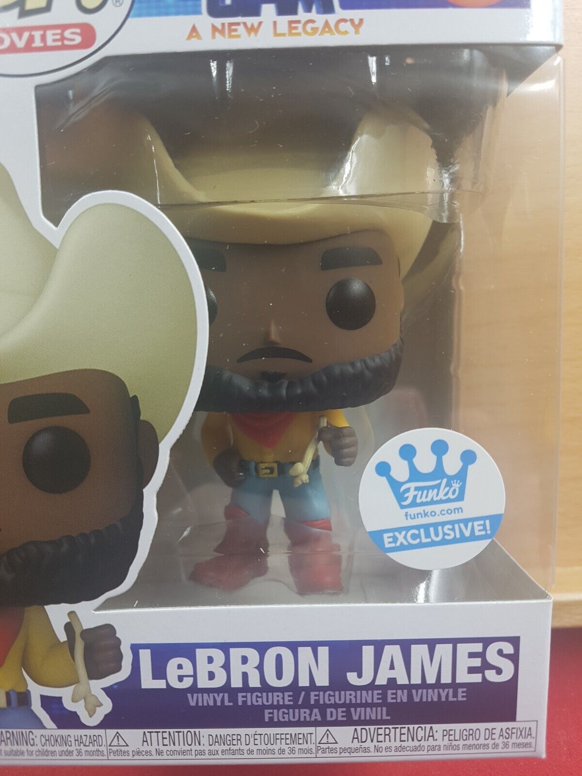 Funk Pop 1185 LeBron James Funko.com Exclusive