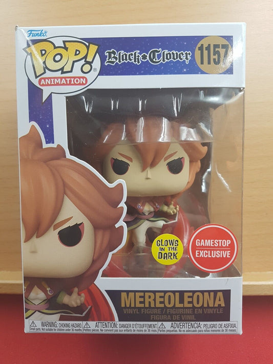 Funko Pop Black Clover Mereoleona 1157 Exclusive GITD