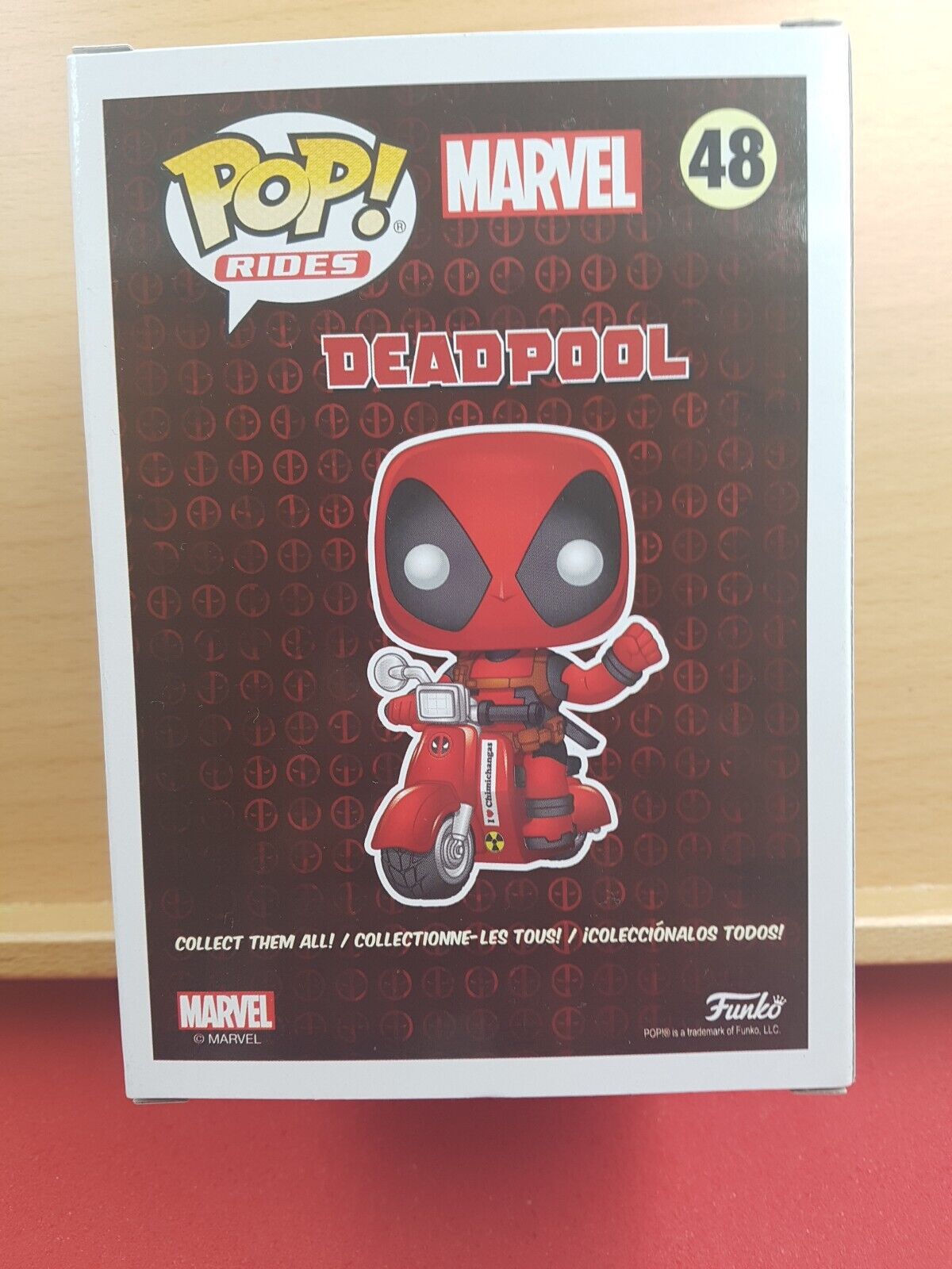 Funko Pop Deadpool On Scooter 48