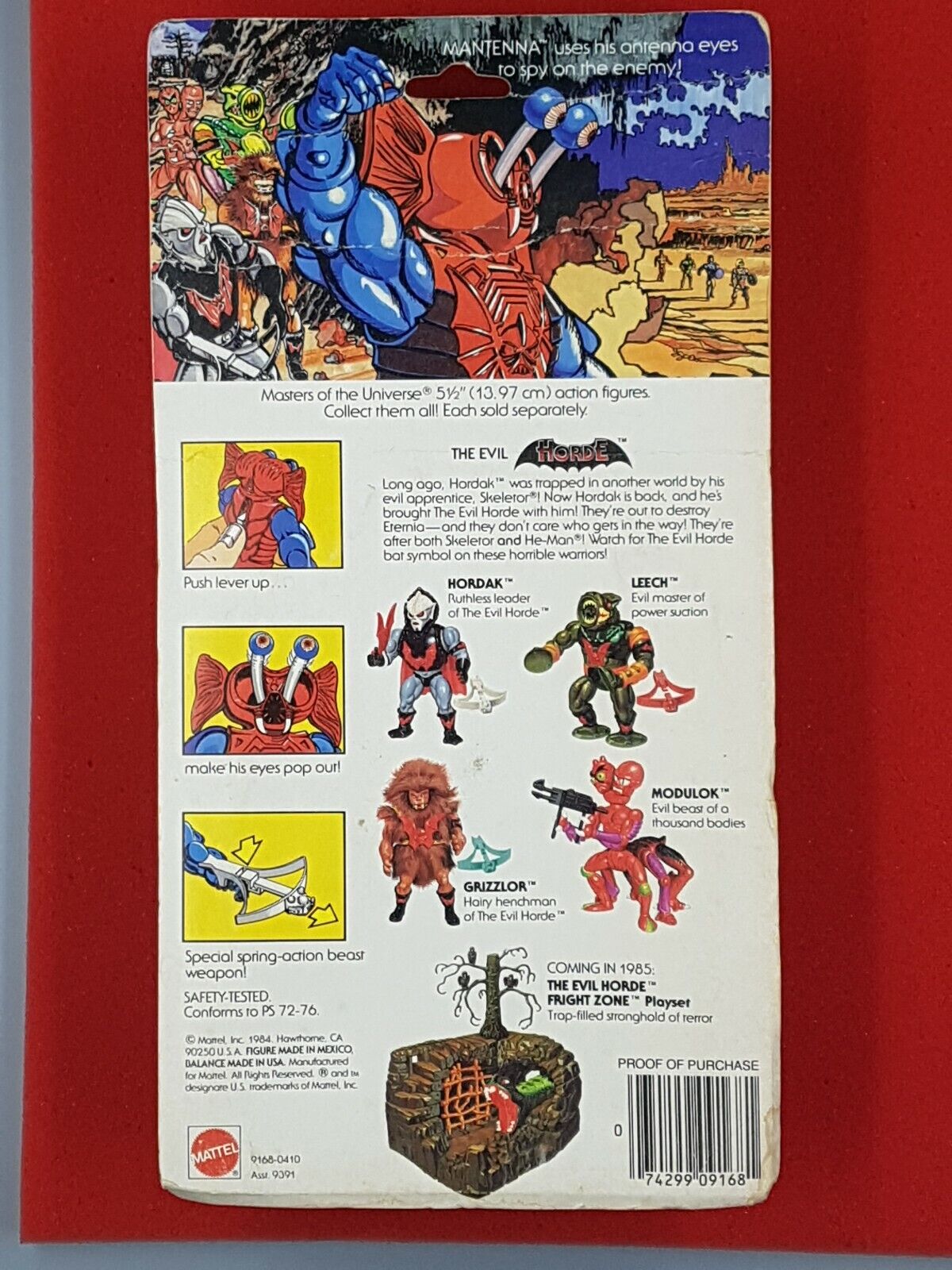 masters of the universe Mantenna The Evil Horde MOC