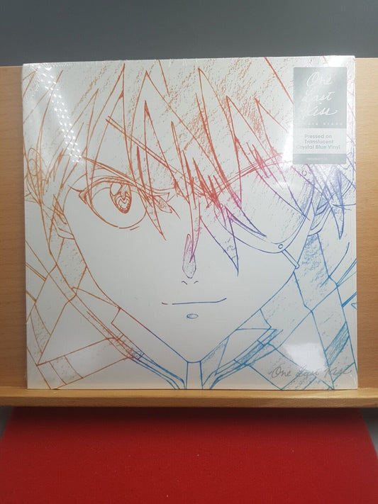 One Last Kiss Evangelion Vinyl Hikaru Utada Translucent Crystal Blue Vinyl