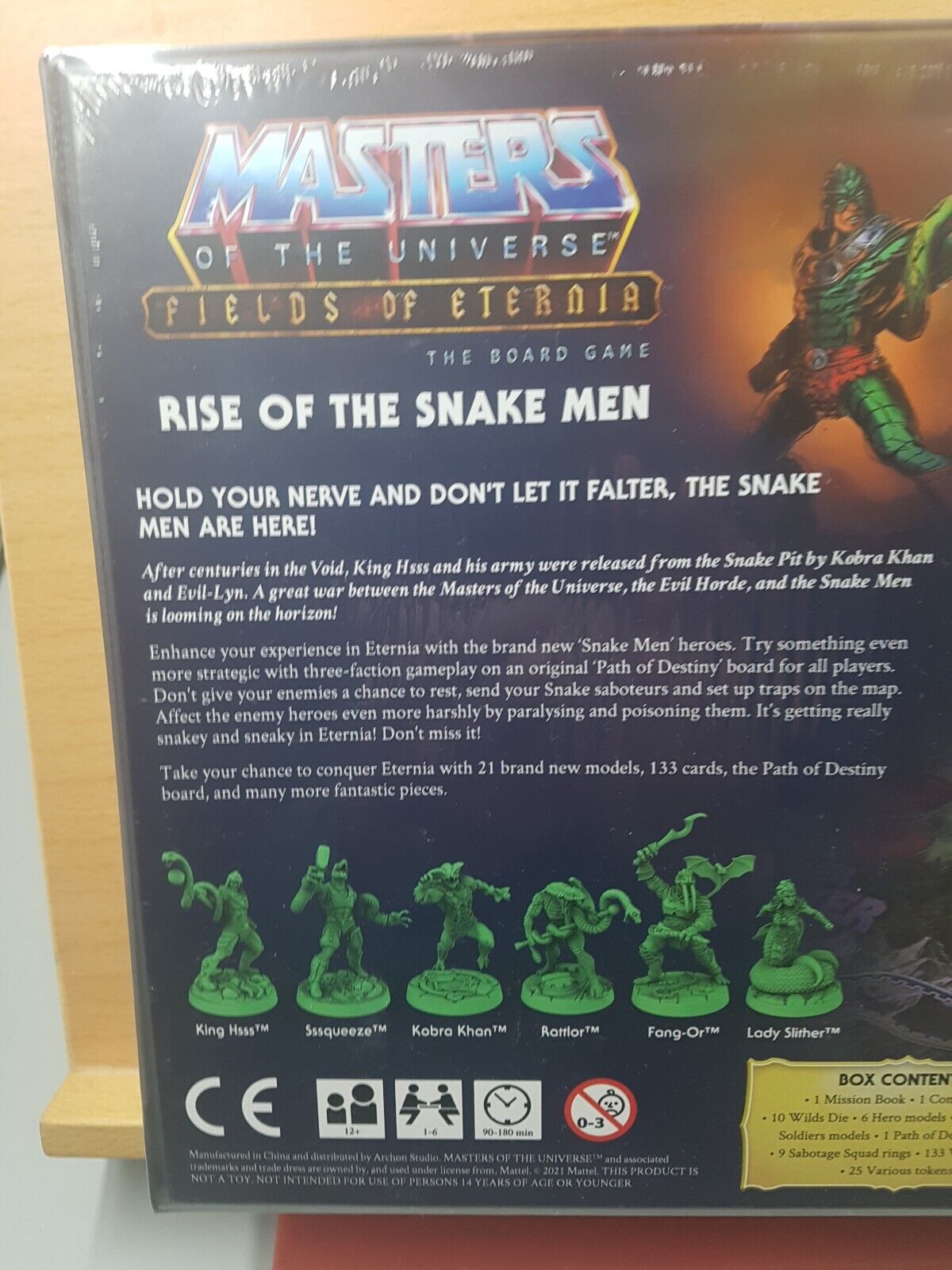 Masters of the Universe Rise of the Snakemen Game Add-on