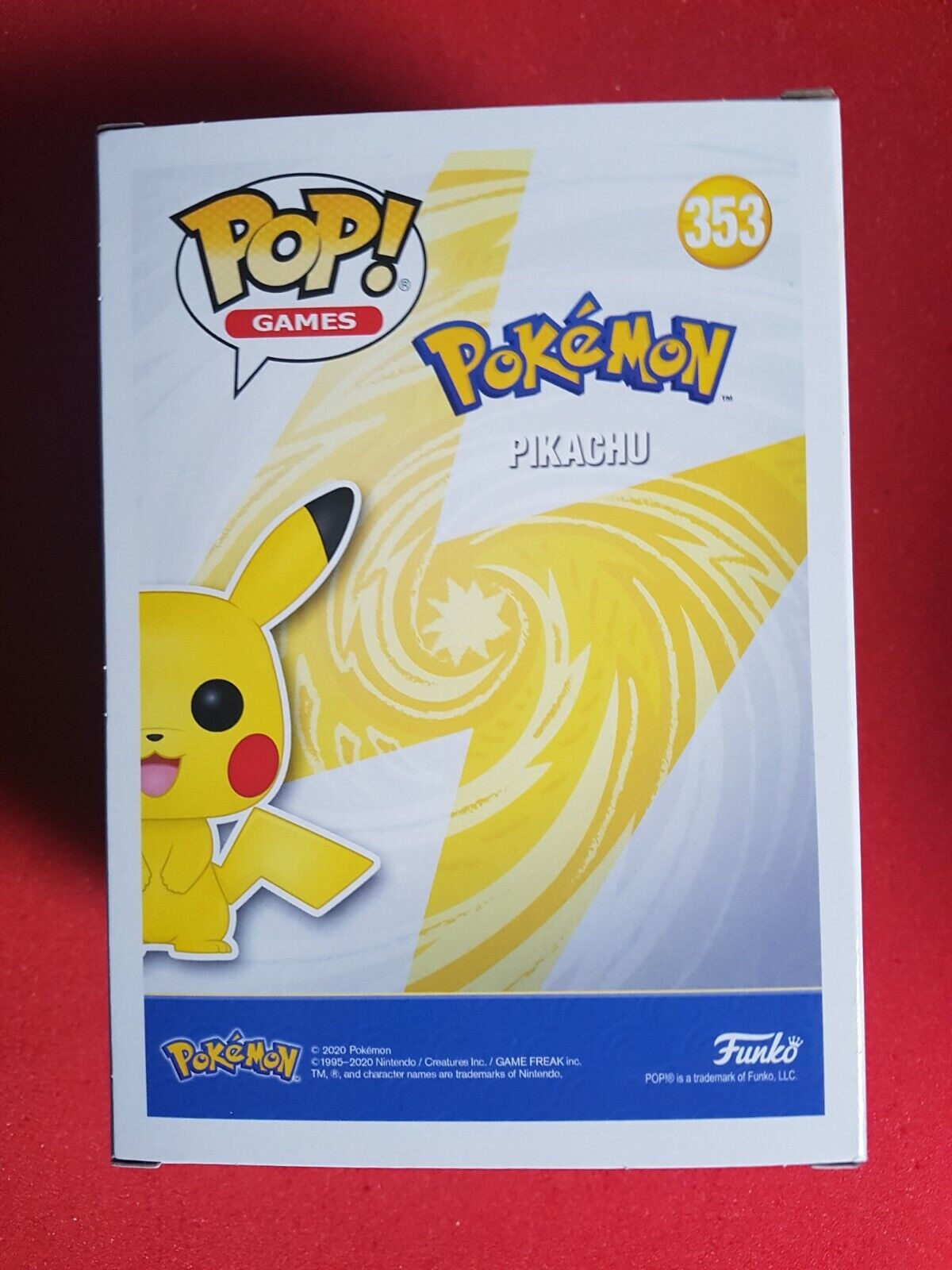 Pokemon Pikachu Pop 353 Flocked Gamestop Exclusive