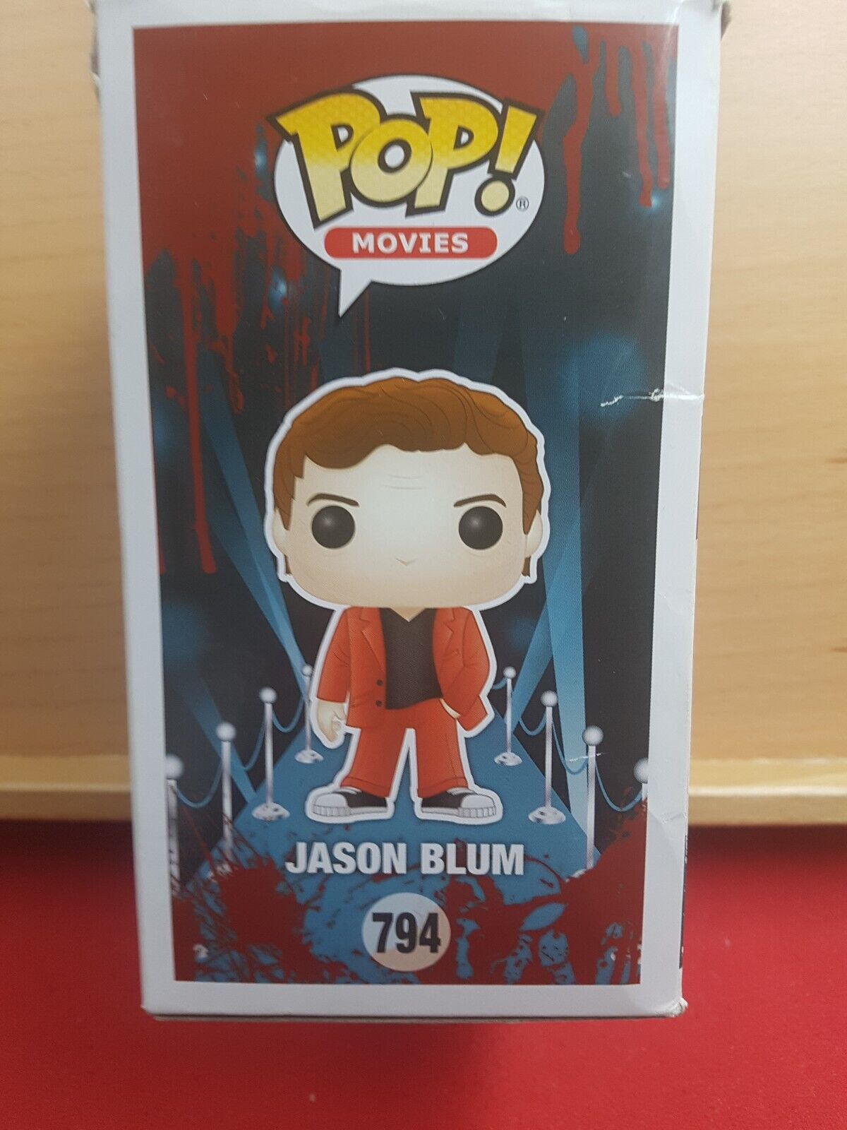 Funko Pop 794 Jason Blum Box Damaged