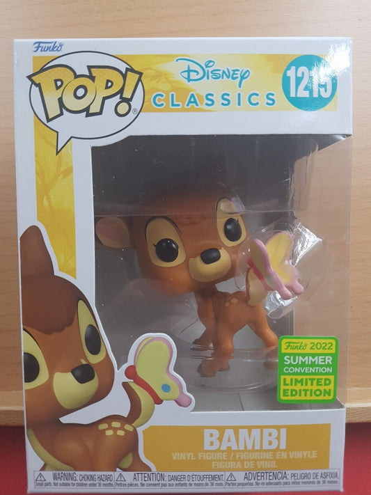 Funko Pop Disney Bambi 1215 Summer Convention 2022