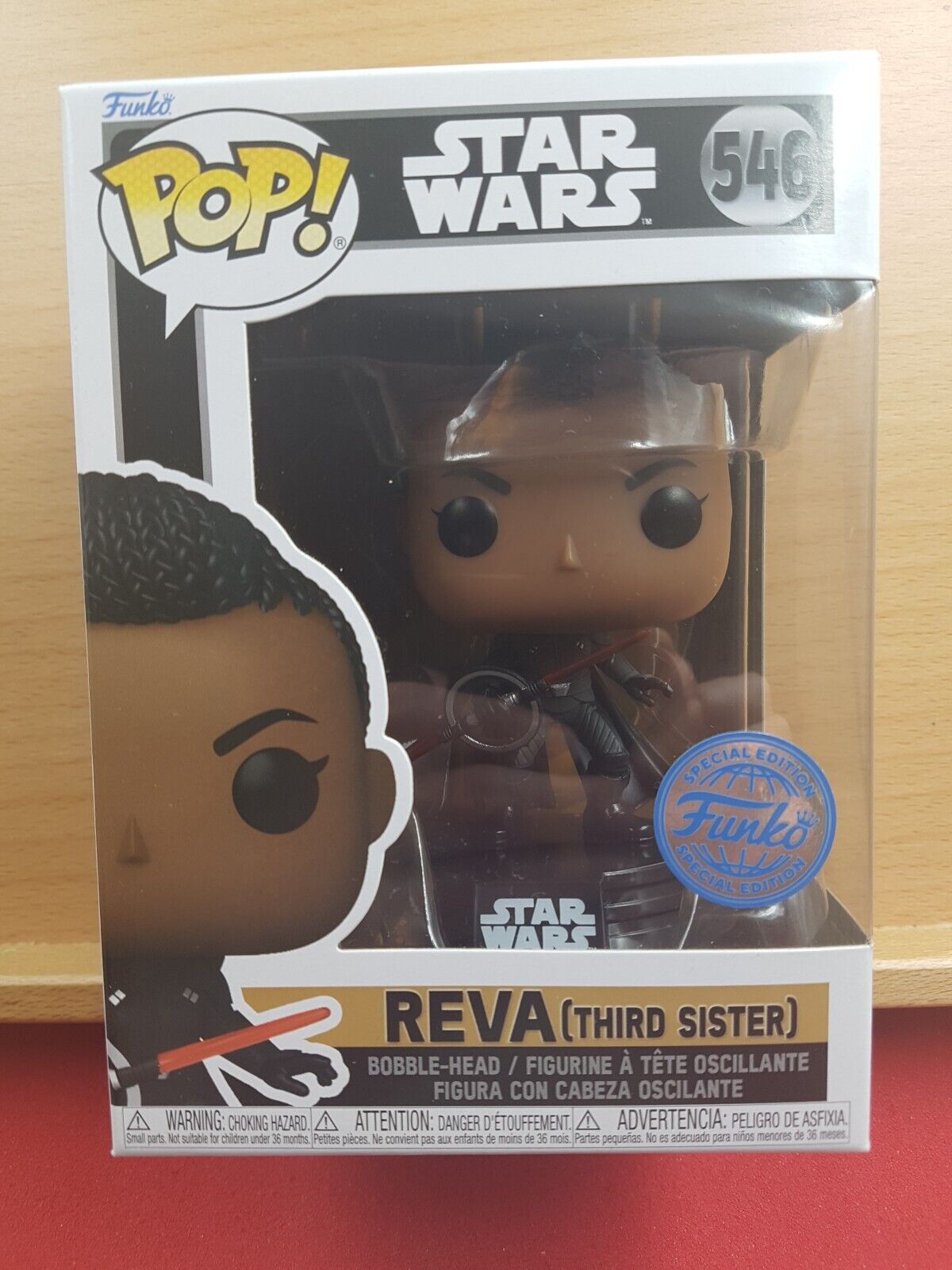 Funko Pop Star Wars Reva 3rd Sister Boblehead 546
