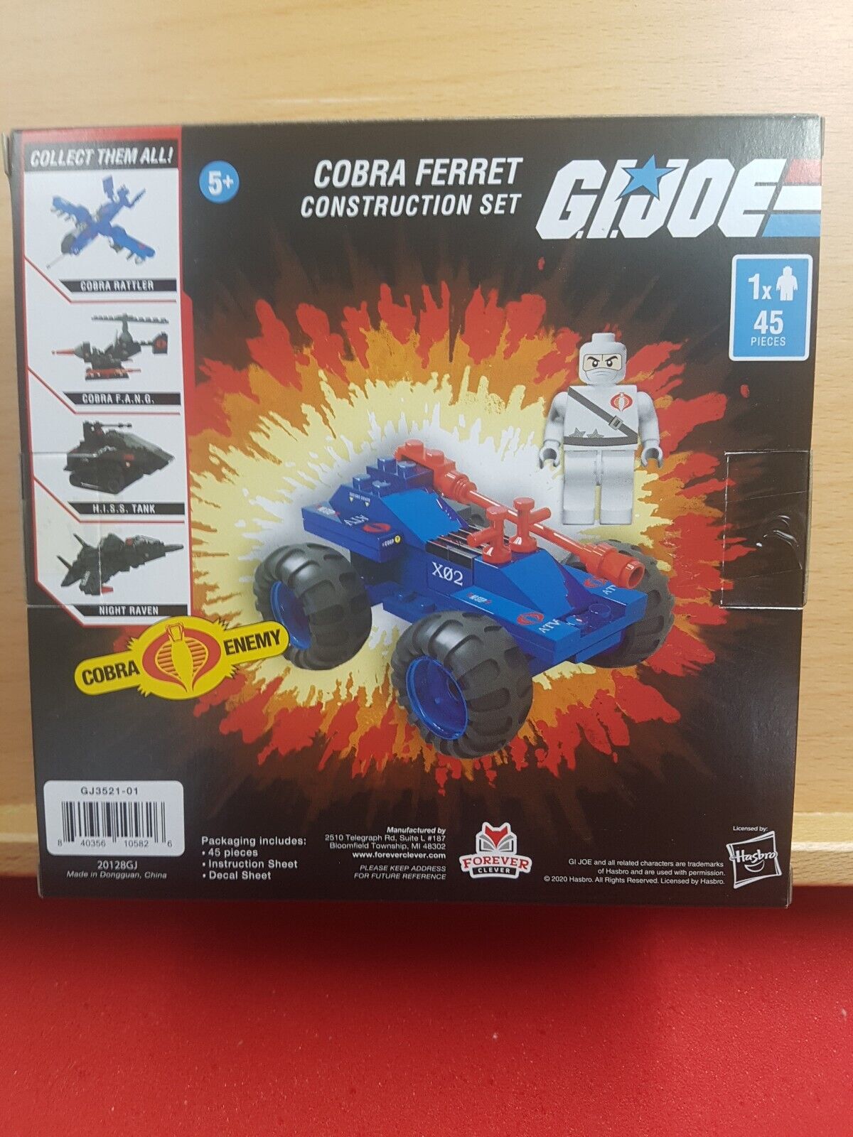 Gi Joe Cobra Ferret Construction  Set 5+