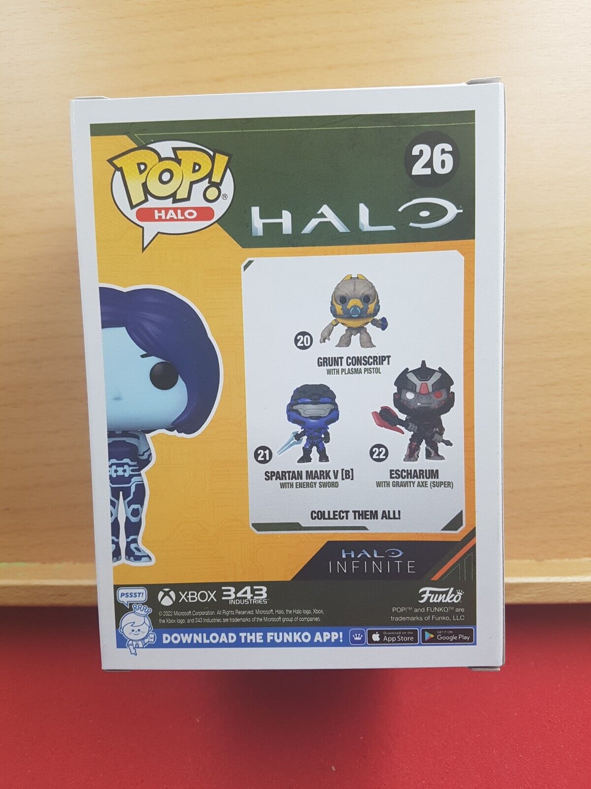 Funko Pop Halo 26 The Weapon Special Edition GITD