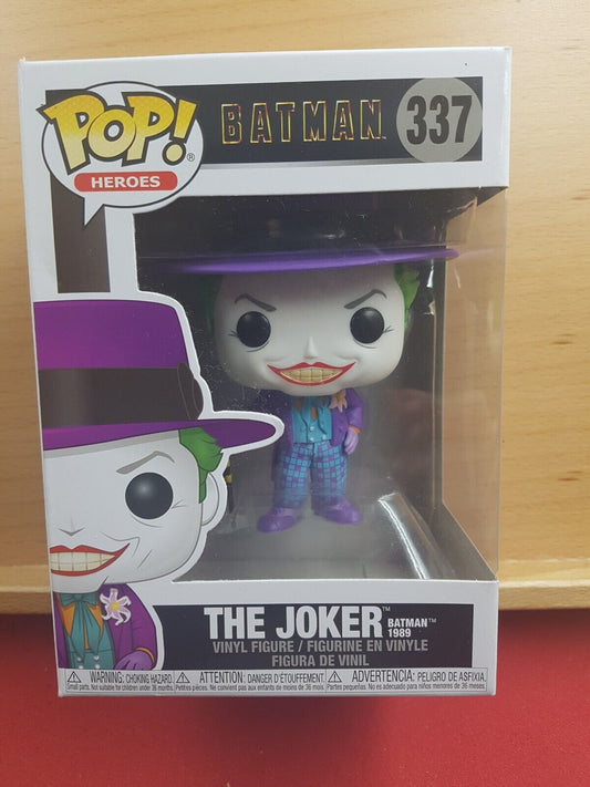 Funko Pop Batman 337 The Joker 1989 With Hat