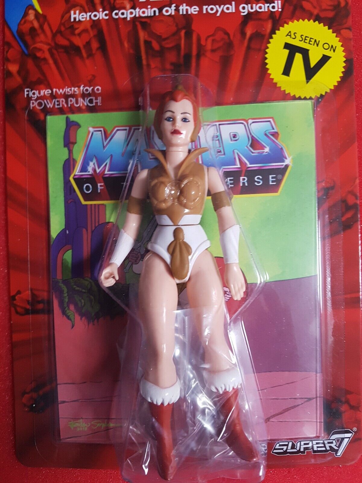 Masters of the universe Teela Super7 Neo Vintage Filmation MOC