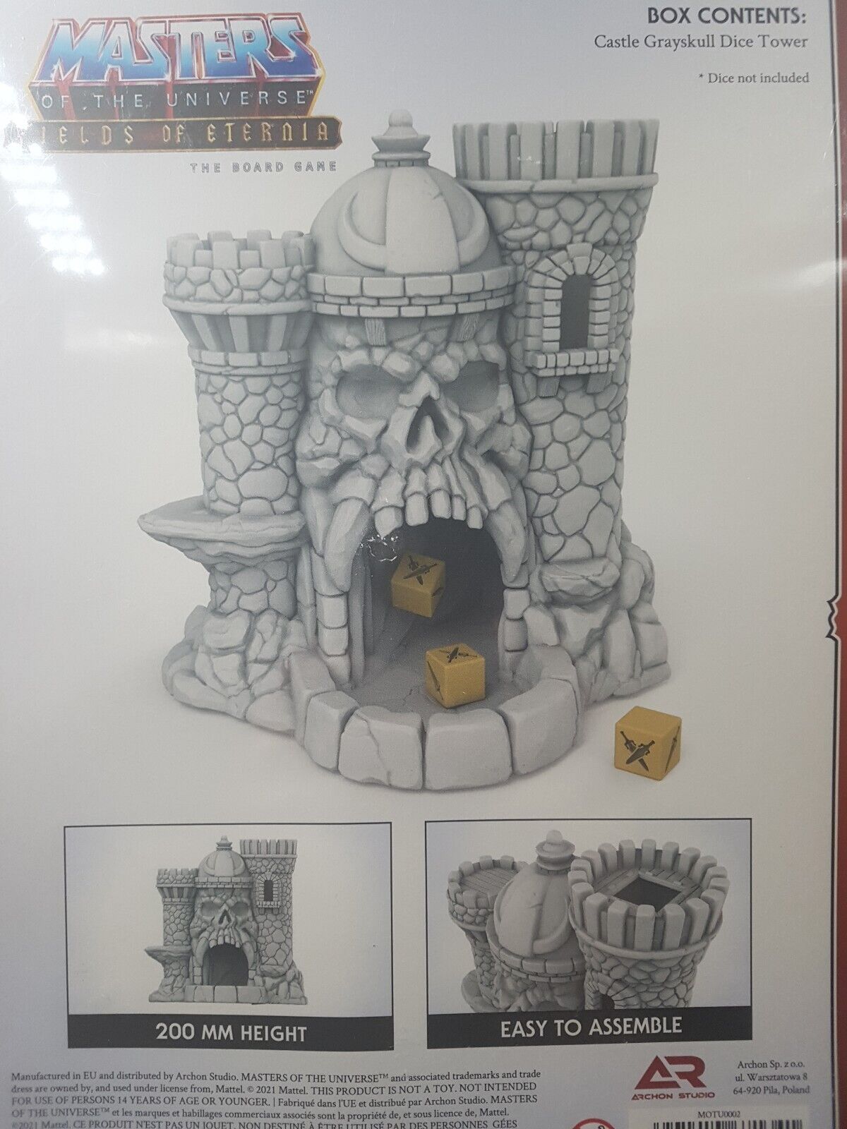 Masters of the Universe Fields of Eternia Grayskull Dice Tower