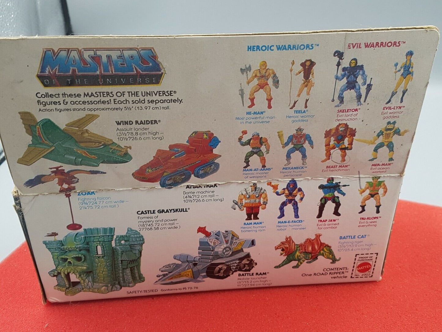 Master Of The Universe  Road Ripper MISB