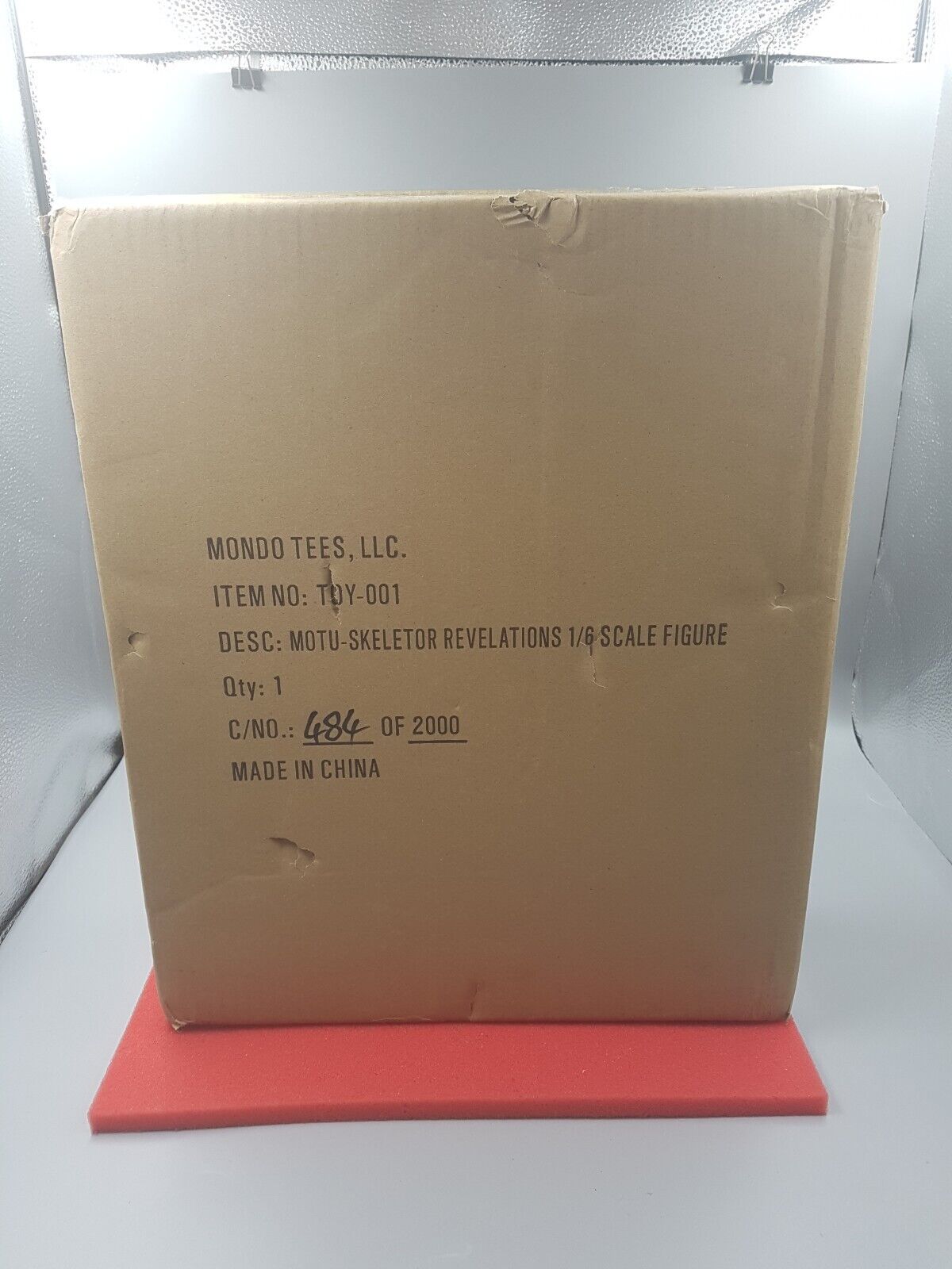 Mondo Skeletor Revelations Sealed In Shipper