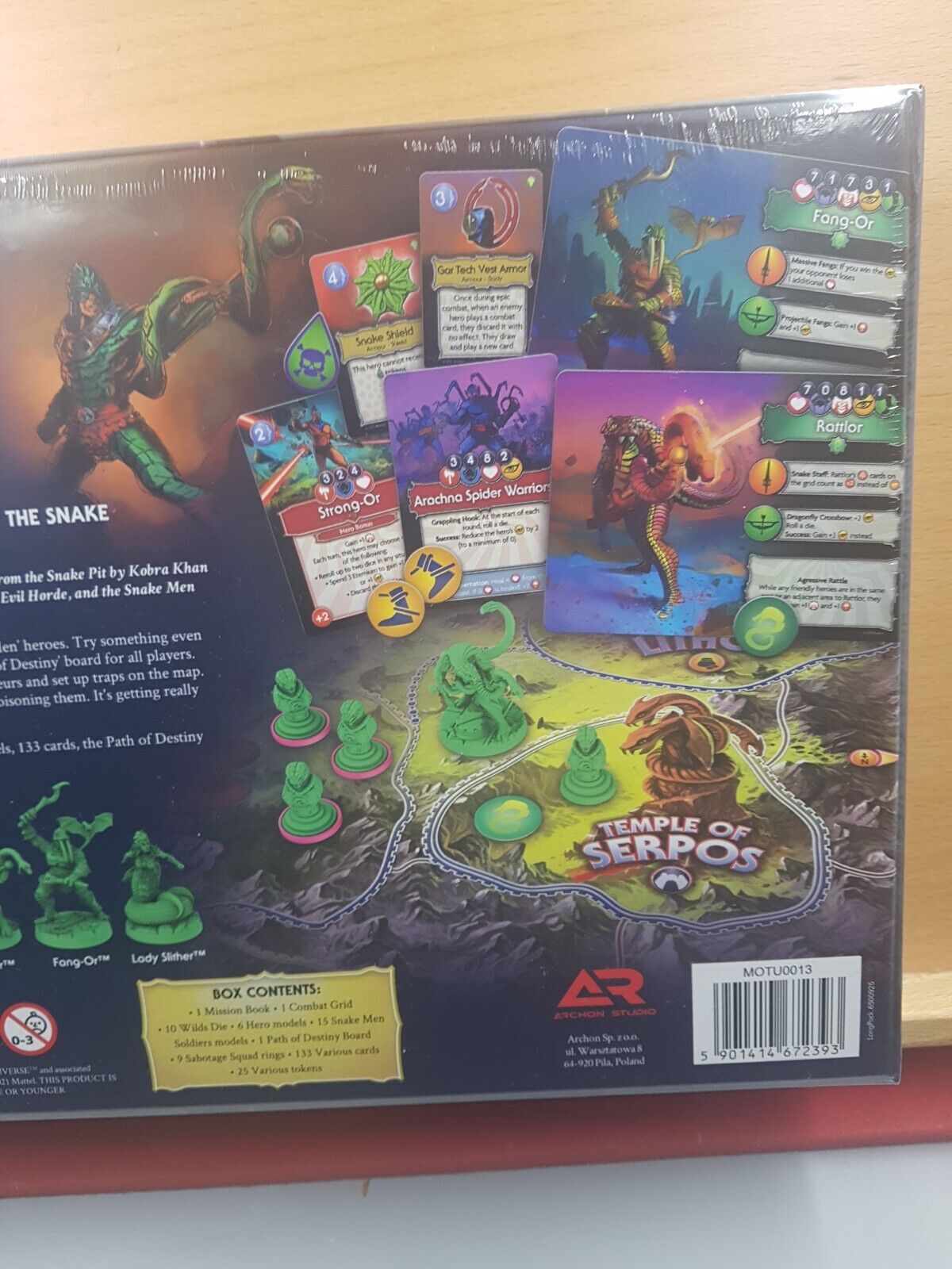 Masters of the Universe Rise of the Snakemen Game Add-on