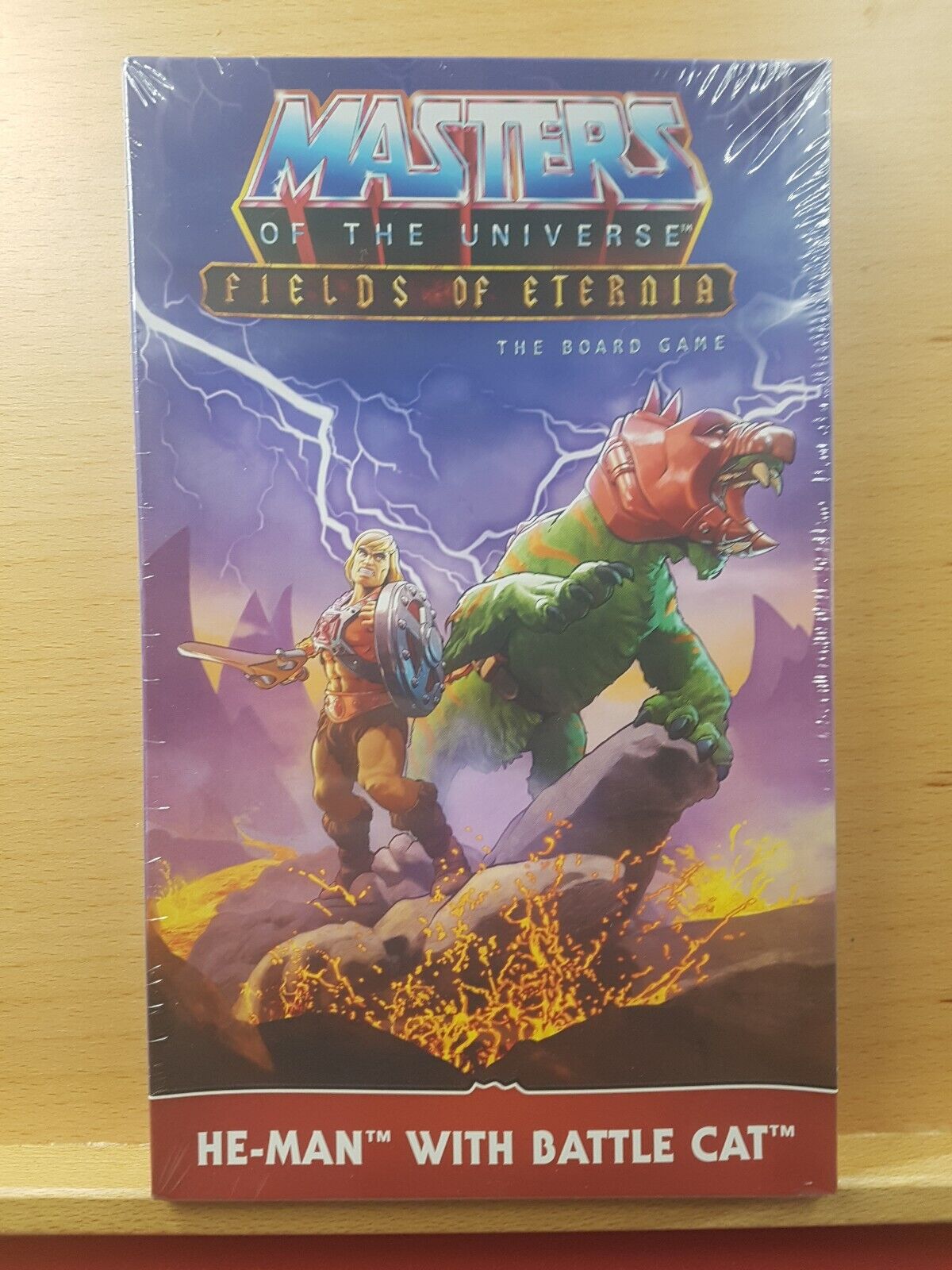 Masters of the Universe Fields of Eternia He-man with Battlecat Model
