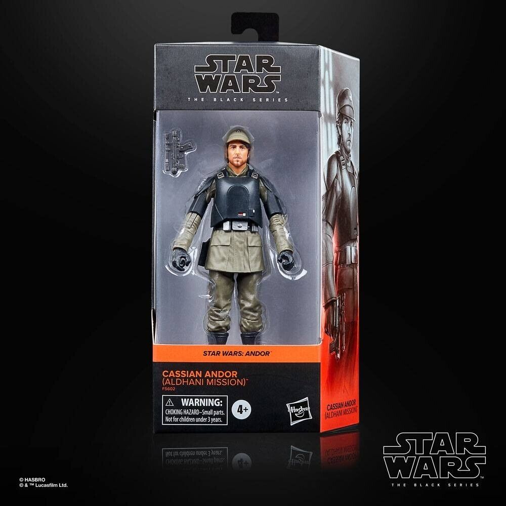 Star Wars: Andor Black Series Action Figure Cassian Andor (Aldhani Mission) 15 c