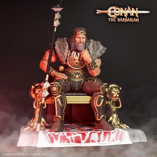 PRE-ORDER King Conan Of Aquilonia Ultimate with Throne Super7