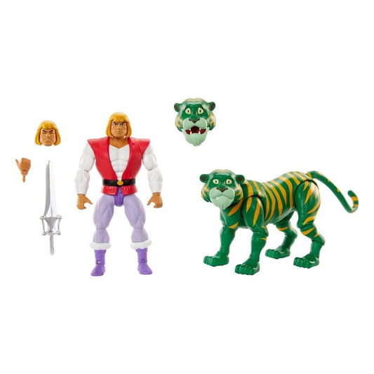 Masters of the Universe Origins Action Figure 2-Pack Prince Adam & Cringer