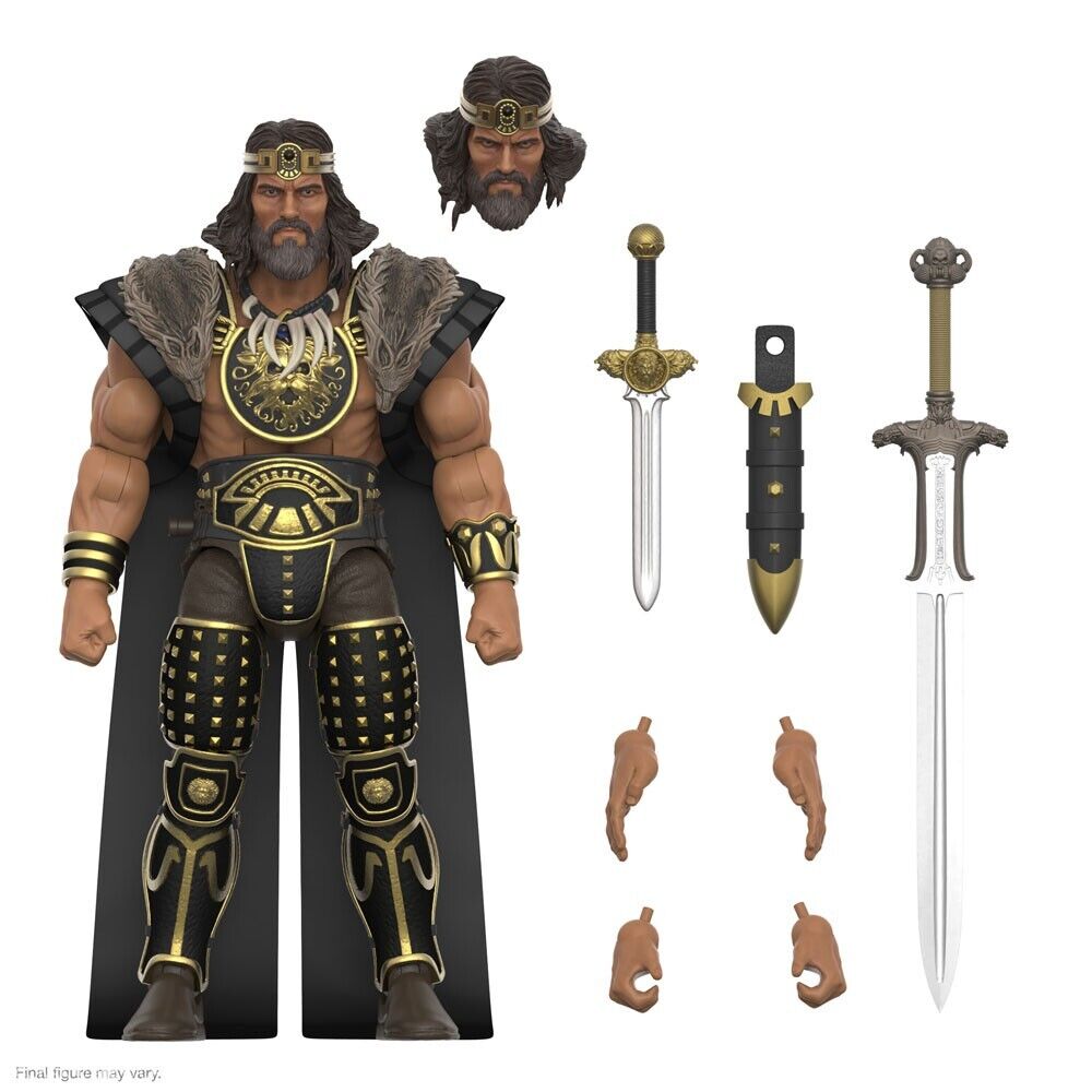 PRE-ORDER King Conan Of Aquilonia Ultimate with Throne Super7