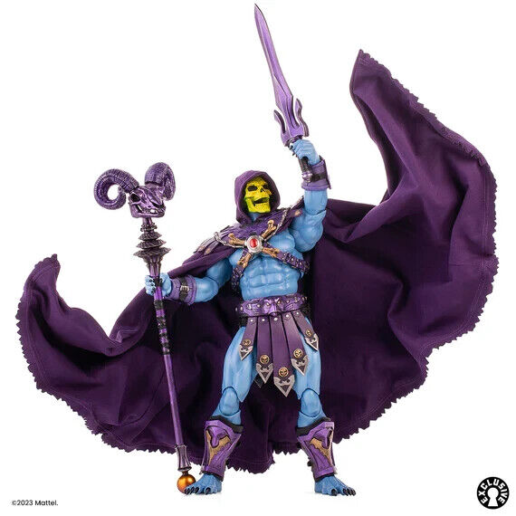 MotU Mondo Deluxe Skeletor Figure Timed Edition / Masters Of The Universe 1/6 Ne