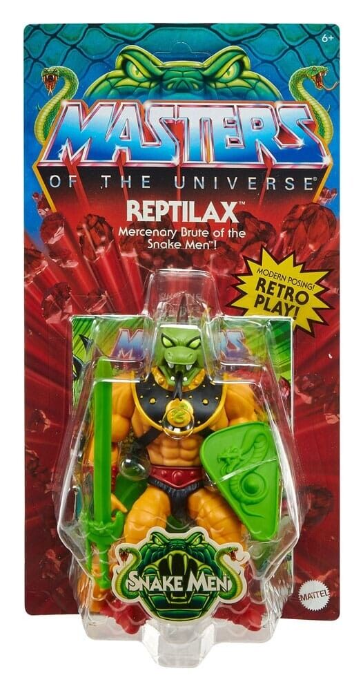 Masters of the Universe Origins Action Figure Snake Men: Reptilax 14 cm
