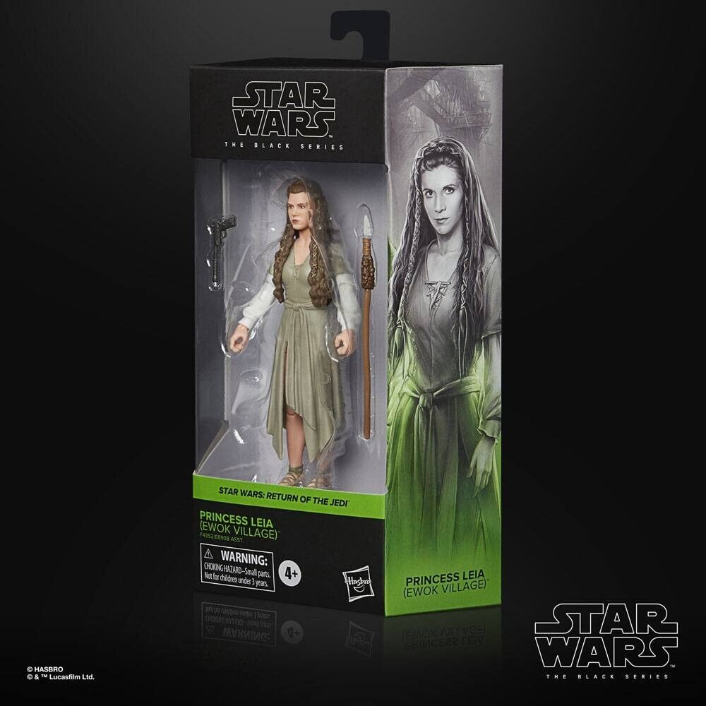Star Wars Episode VI Black Series Action Figure 2022 Princess Leia (Ewok Village