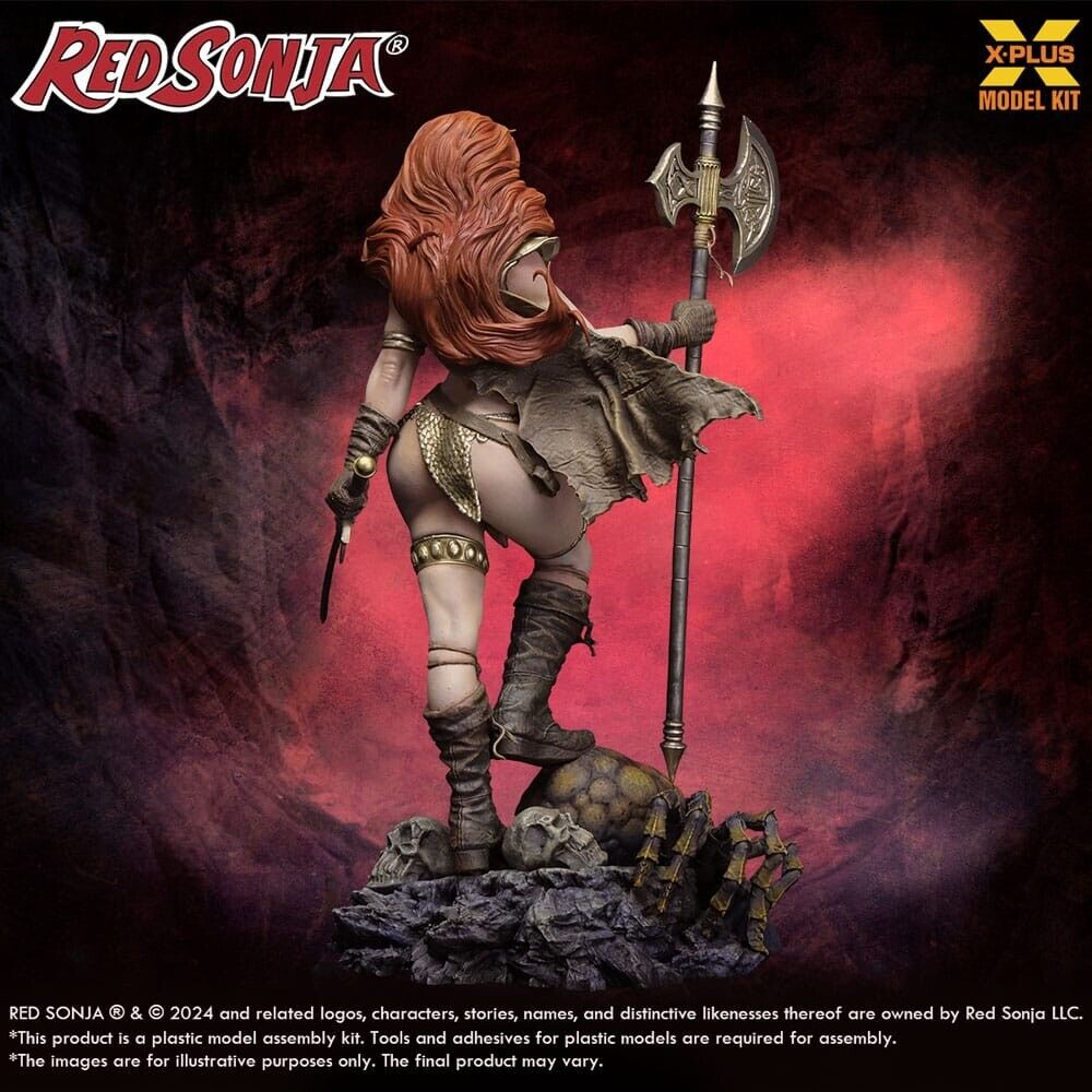 Red Sonja Plastic Model Kit 1/8 Red Sonja 27 cm