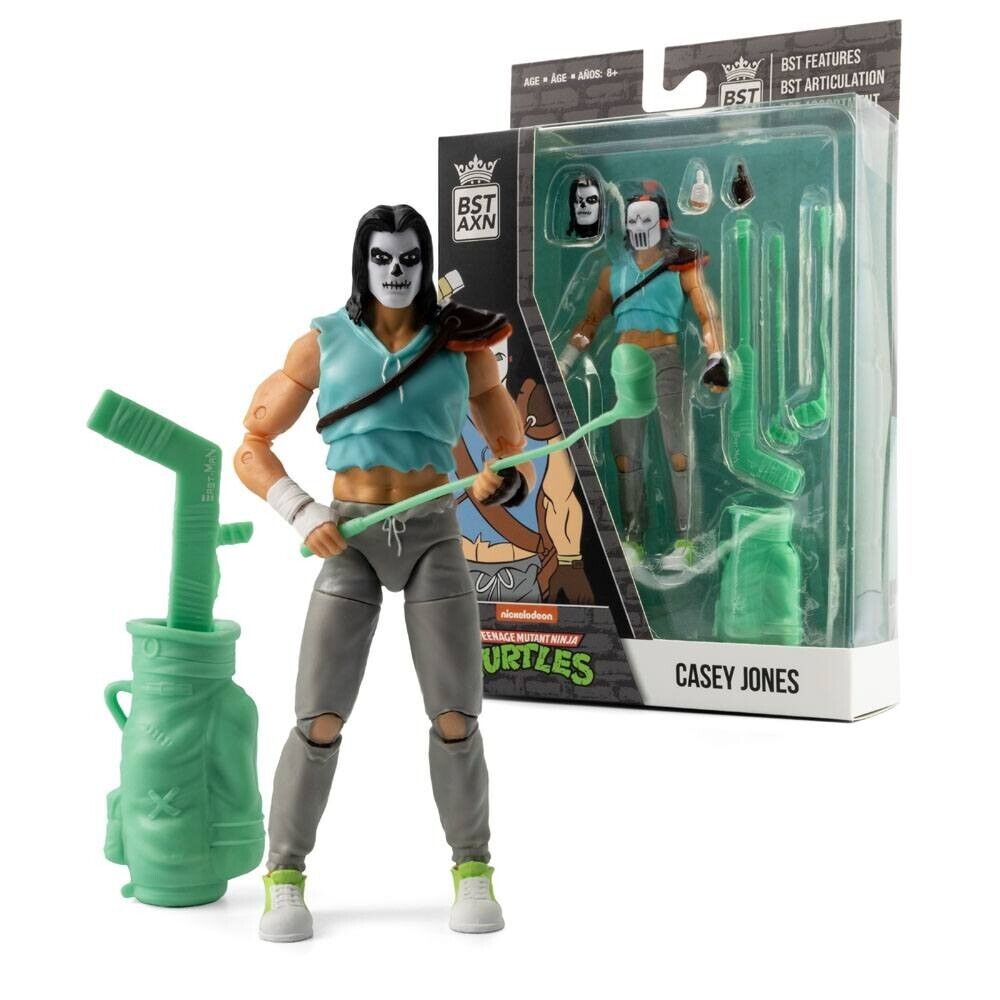 Teenage Mutant Ninja Turtles BST AXN Action Figure Casey Jones Skull Face 13 cm