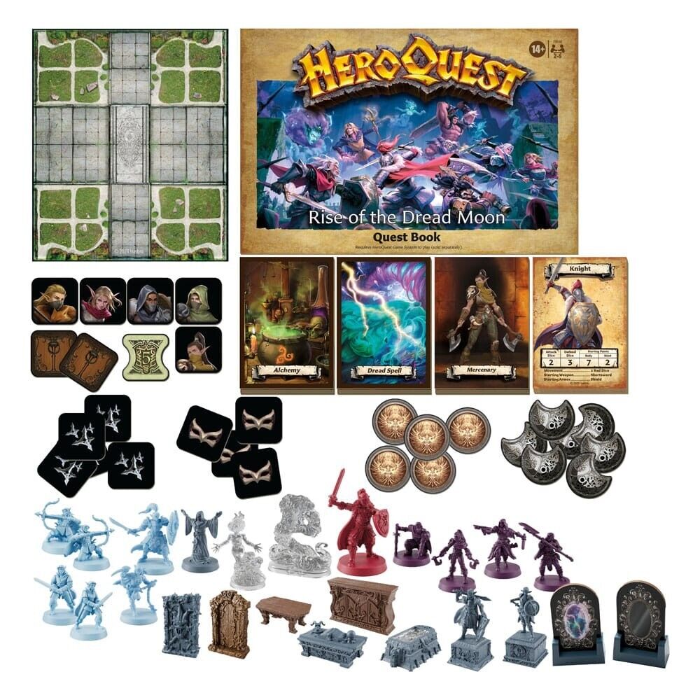 HeroQuest Board Game Expansion Rise of the Dread Moon Quest Pack *English Versio