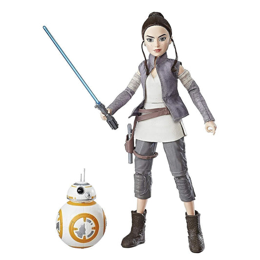 Star Wars forces of Destiny Rey and BB8 Doll