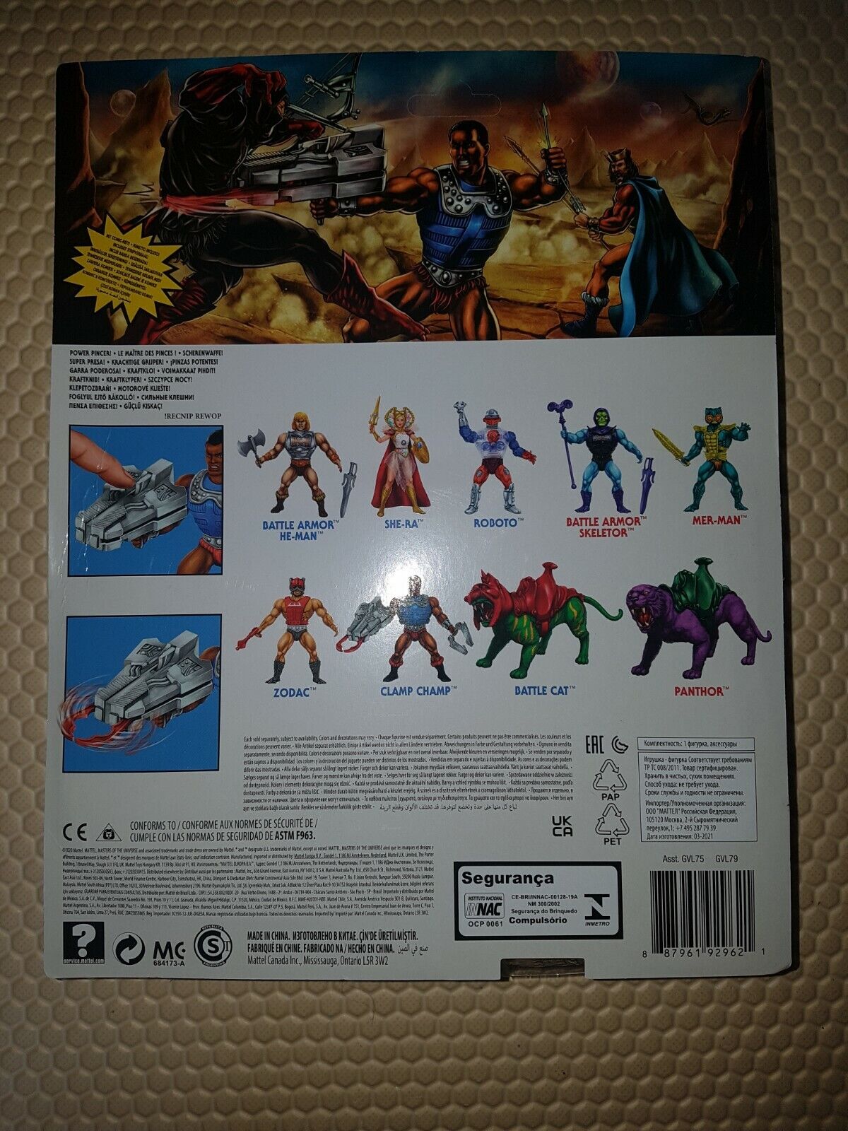 Clamp Champ Motu Masters Of The Universe Origins Deluxe Figure