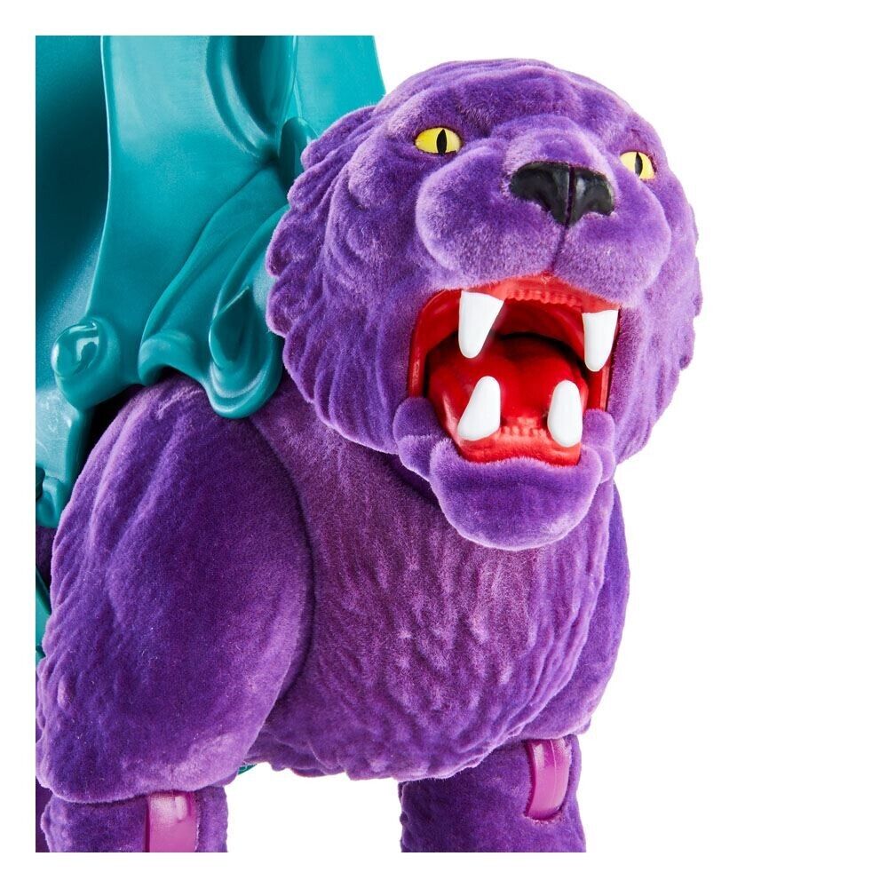 Masters of the Universe Origins Action Figure 2021 Panthor Flocked Collectors Ed