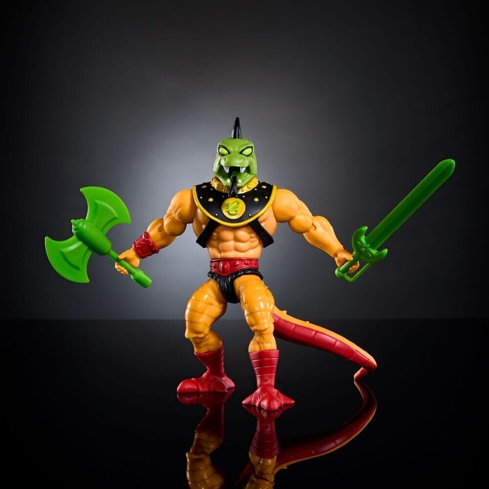 Masters of the Universe Origins Action Figure Snake Men: Reptilax 14 cm