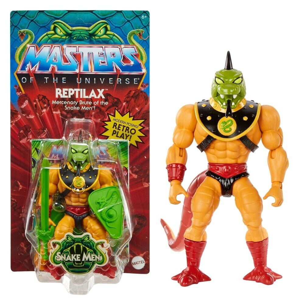 Masters of the Universe Origins Action Figure Snake Men: Reptilax 14 cm