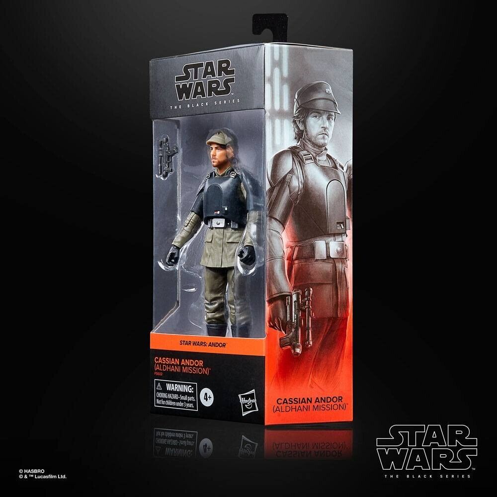 Star Wars: Andor Black Series Action Figure Cassian Andor (Aldhani Mission) 15 c