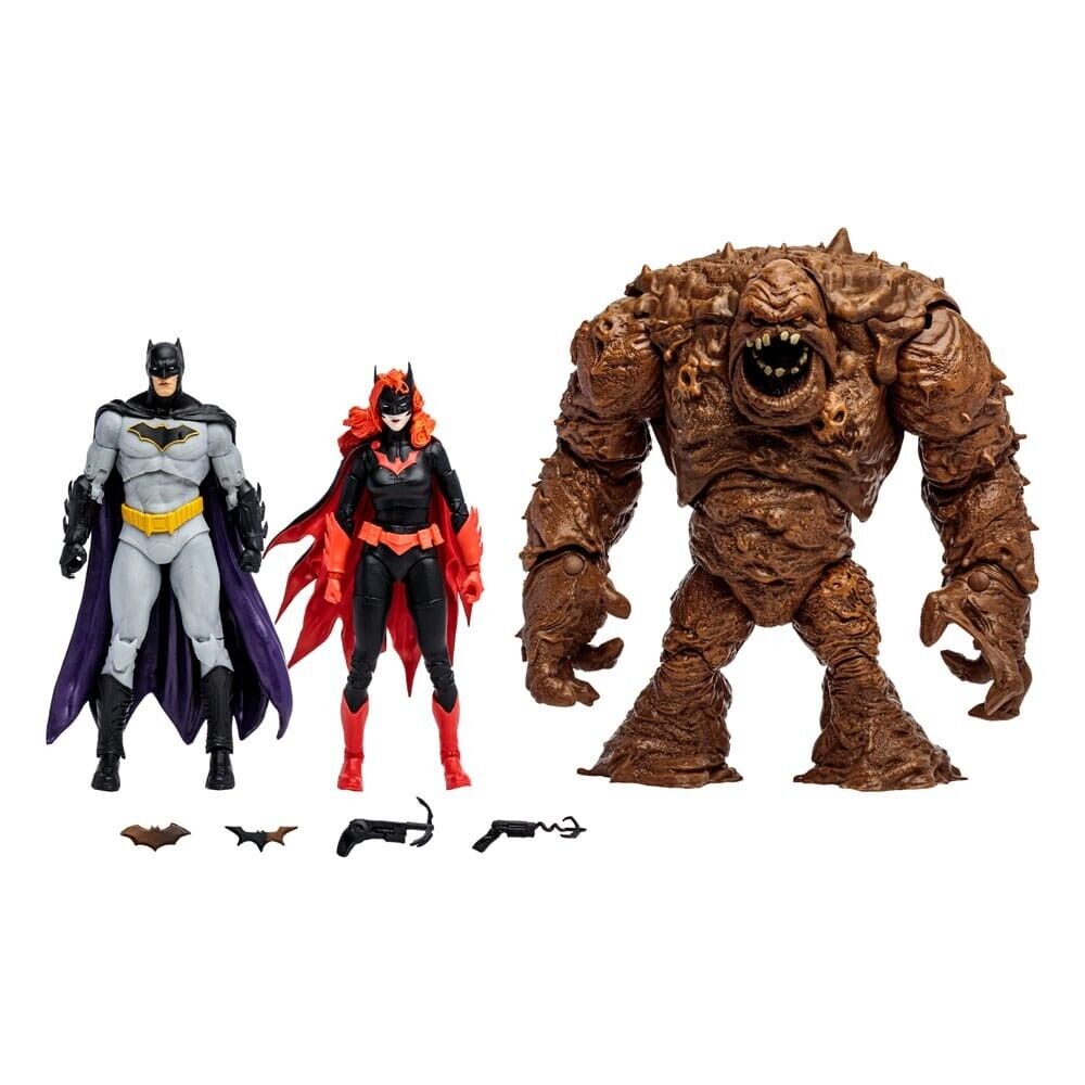 DC Multiverse Action Figures Multipack Clayface, Batman & Batwoman (DC Rebirth)