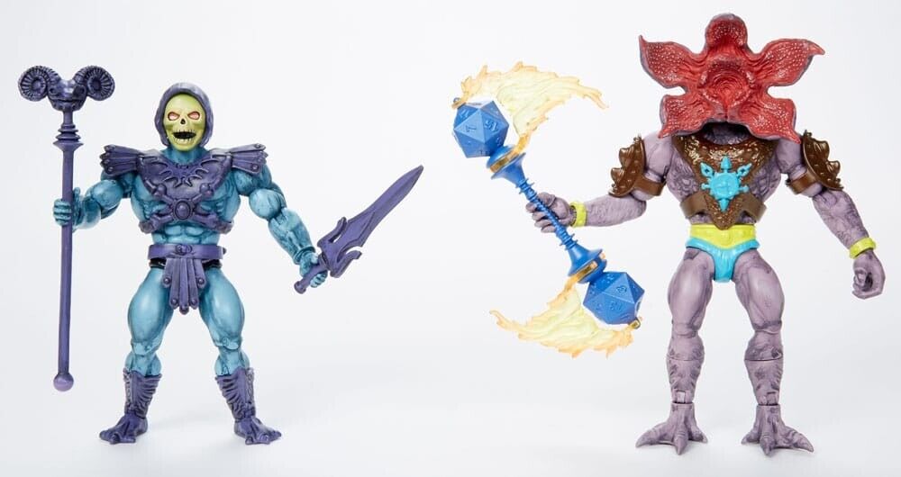 PRE-ORDER Masters of the Universe x Stranger Things Origins  2-Pack Skeletor