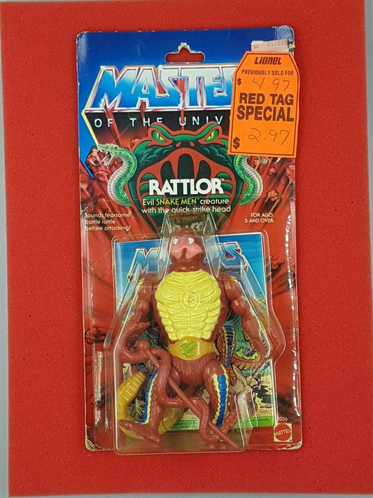 Masters of the universe Rattlor MOC Vintage