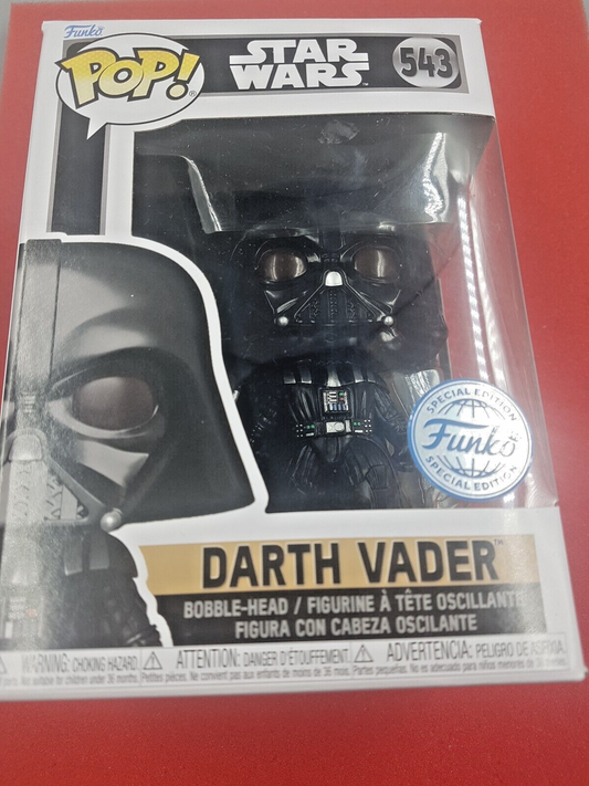 Funko Pop Star Wars 543 Special Edition Darth Vader