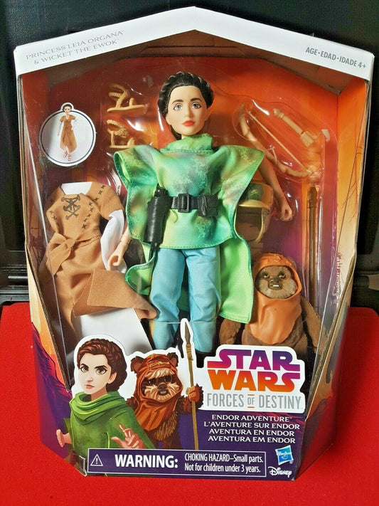 Star Wars Forces Of Destiny Endor Adventure Leia And Wicket