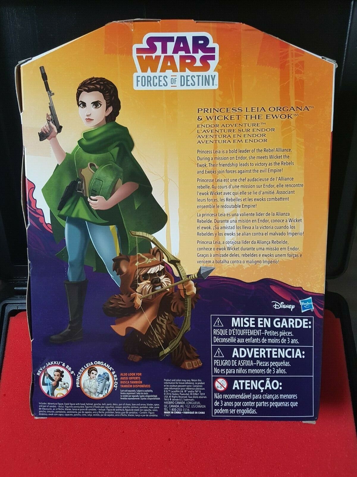 Star Wars Forces Of Destiny Endor Adventure Leia And Wicket