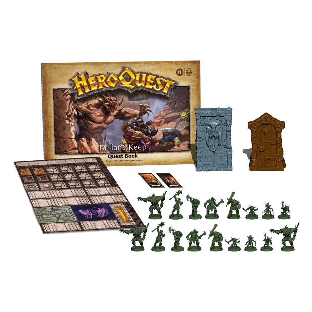 HeroQuest Board Game Expansion Kellar's Keep Quest Pack english