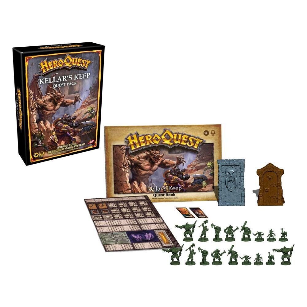 HeroQuest Board Game Expansion Kellar's Keep Quest Pack english
